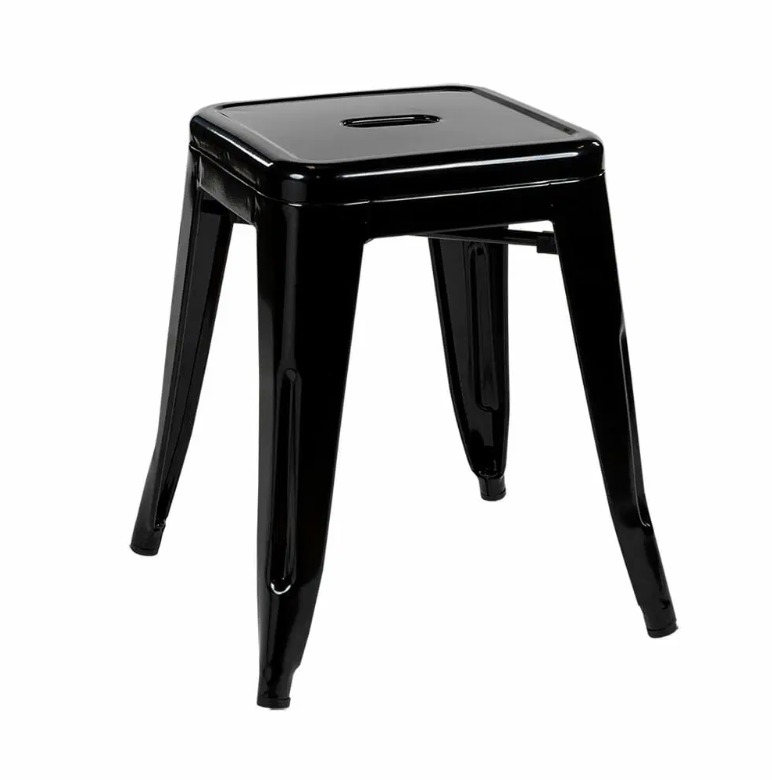 Small Stool - Black – Adelaide Wedding Hire